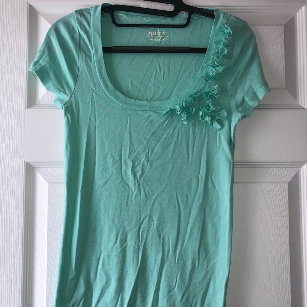 J.Crew Teal Top